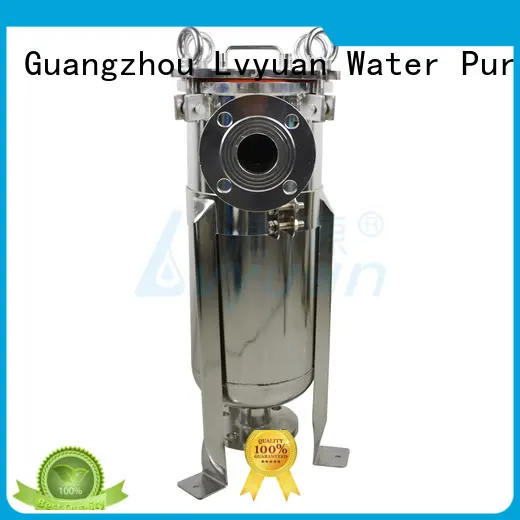 Stainless steel single bag filter housing liquid bag filter for industrial water treatment 1