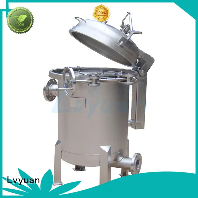 Stainless steel multi bag filter housing for water treatment 1
