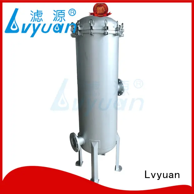 40 inch stainless steel water filter housing surface with Matt treatment 1