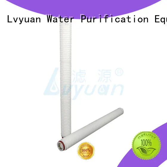 30 inch Nylon N66 membrane pleated water filter cartridge suppliers 1