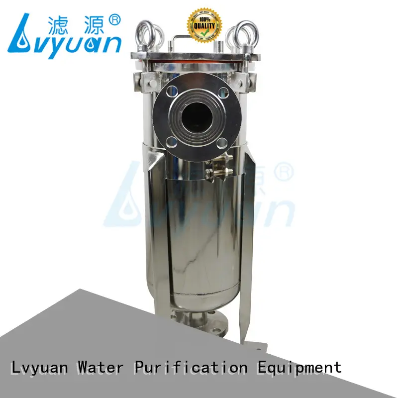 Stainless steel single bag filter housing liquid bag filter for industrial water treatment1 1