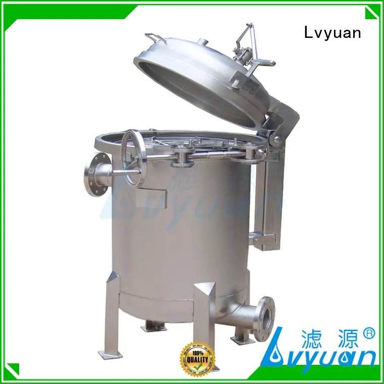 Stainless steel multi bag filter housing for water treatment1 1