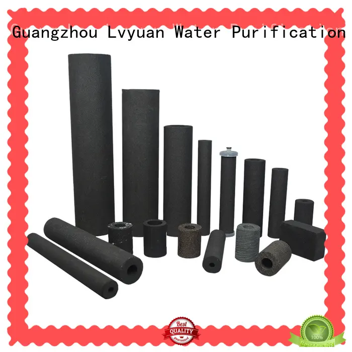 Sintered Activated Carbon Block filter cartridge 1