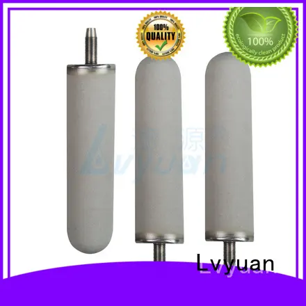 Sintered metal filters suppliers porous titanium rod filter cartridge 1