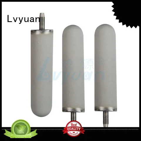 Lvyuan sintered stainless steel filter rod for food and beverage 1