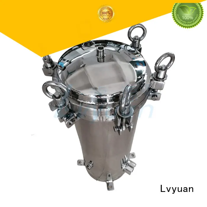 Lvyuan stainless filter housing manufacturer for sea water desalination 1