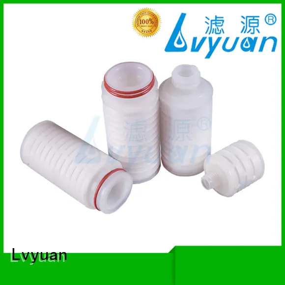 Lvyuan pleated water filters supplier for sea water desalination 1
