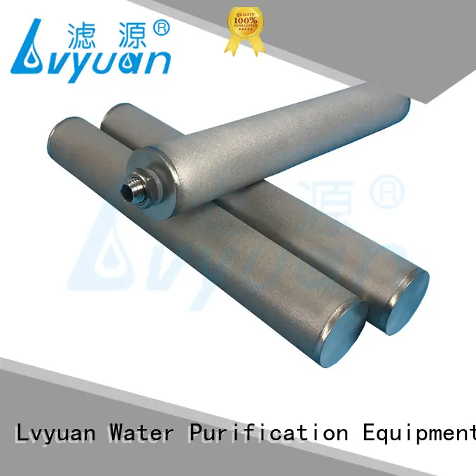 Lvyuan sintered metal filter rod for sea water desalination 1