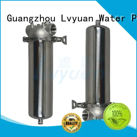 Lvyuan ss filter housing manufacturers with fin end cap for industry 1