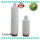 Lvyuan pvdf pleated water filter cartridge replacement for sea water desalination 1