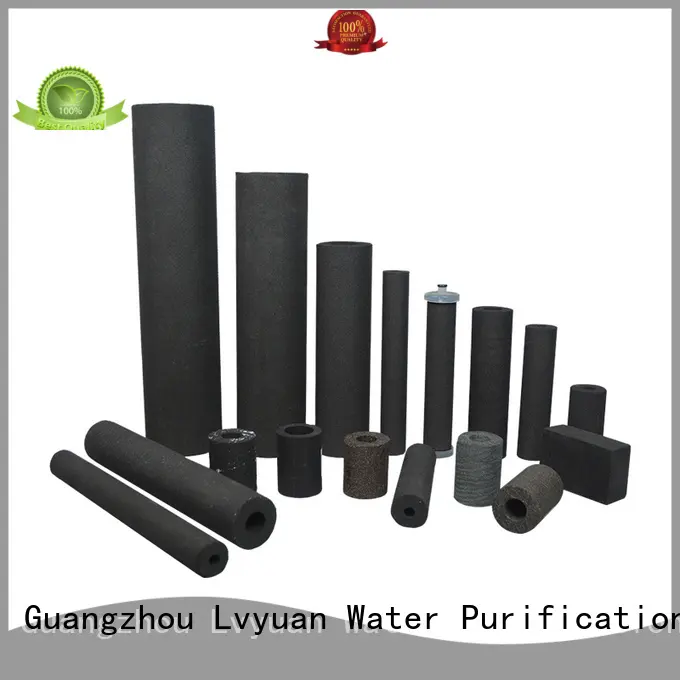 Lvyuan sintered filter cartridge manufacturer for food and beverage 1