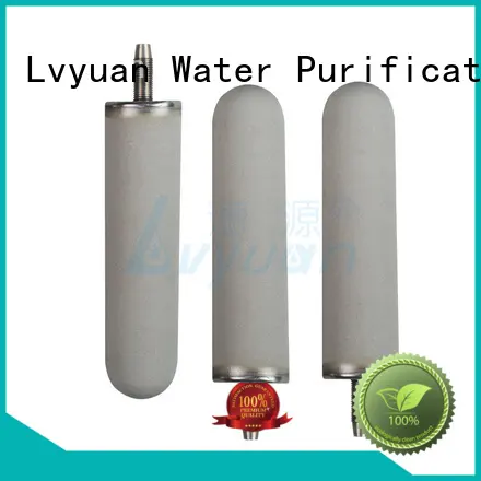 Lvyuan activated carbon sintered plastic filter rod for sea water desalination 1