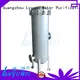Lvyuan efficient stainless steel cartridge filter housing with fin end cap for sea water desalination 1