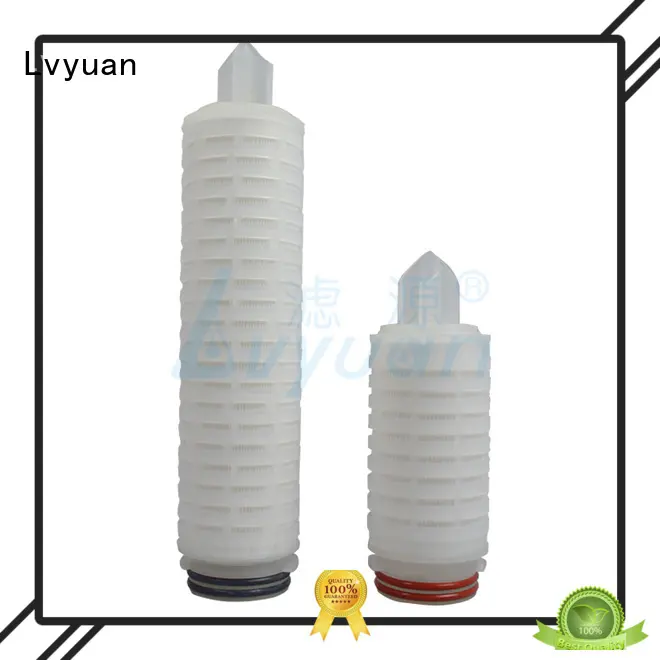 Lvyuan membrane pleated filter supplier for organic solvents 1