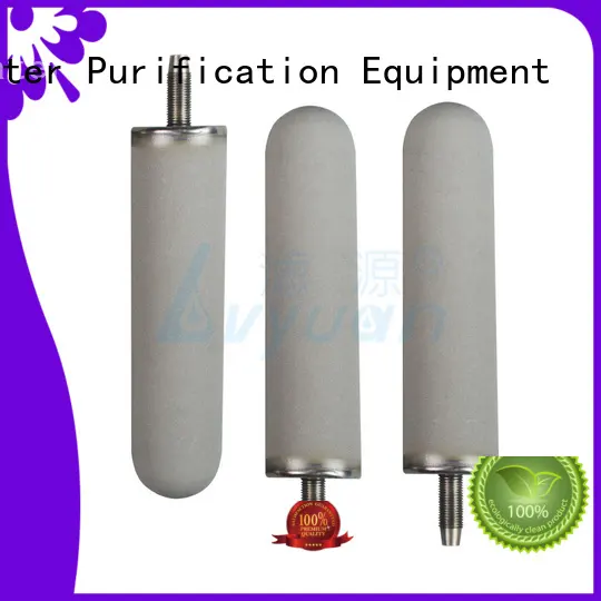 Lvyuan sintered plastic filter manufacturer for food and beverage 1