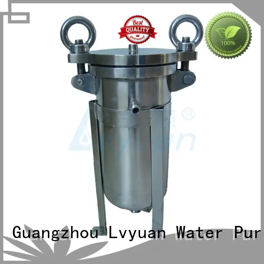 Lvyuan ss filter housing with fin end cap for oil fuel 1