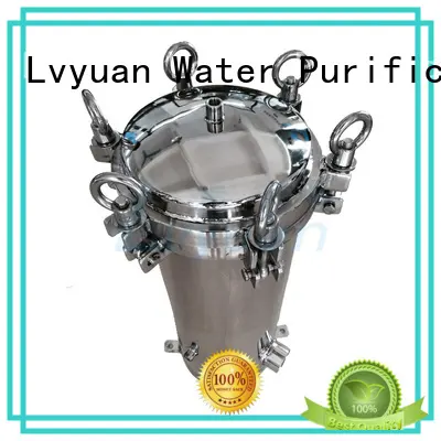 Lvyuan professional ss cartridge filter housing manufacturer for sea water treatment 1