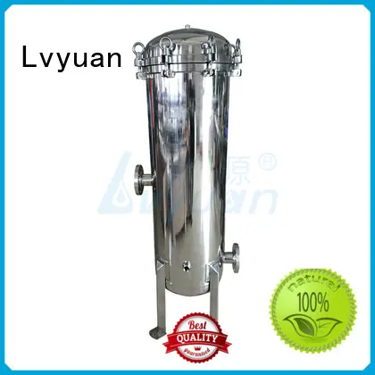 Lvyuan best stainless steel filter housing with core for sea water treatment 1
