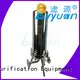 Lvyuan high end stainless steel water filter housing with fin end cap for sea water treatment 1