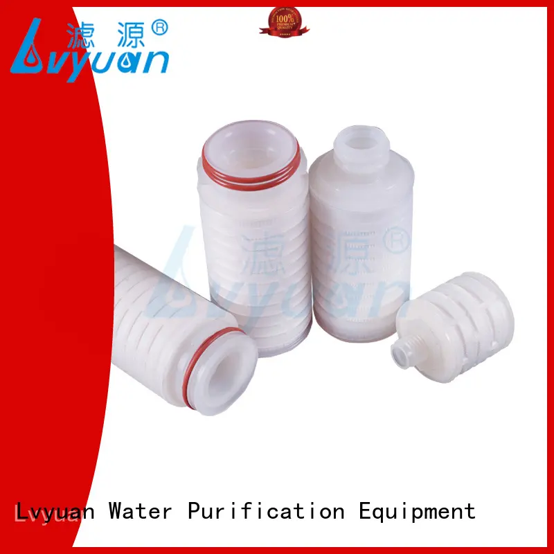 Lvyuan water pleated filter element manufacturer for food and beverage 1