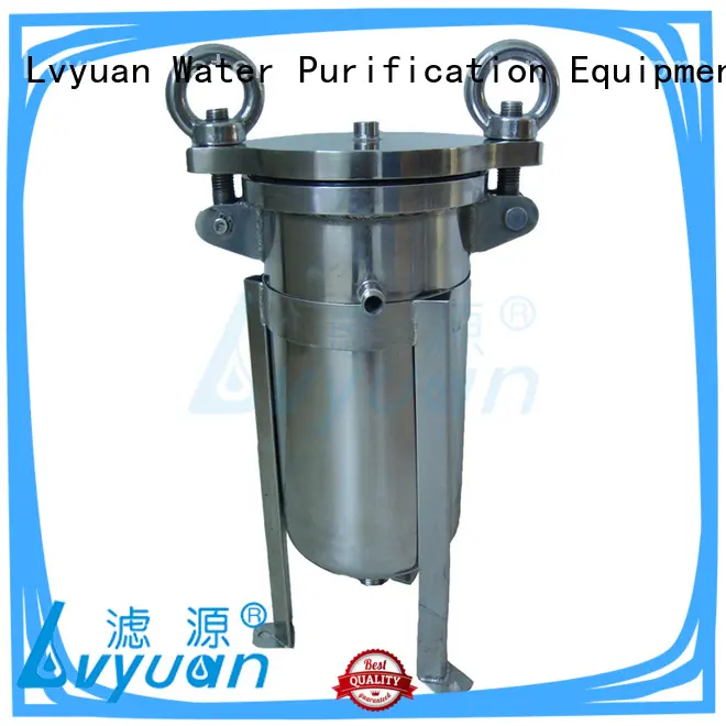 Lvyuan titanium stainless steel filter housing with core for food and beverage 1