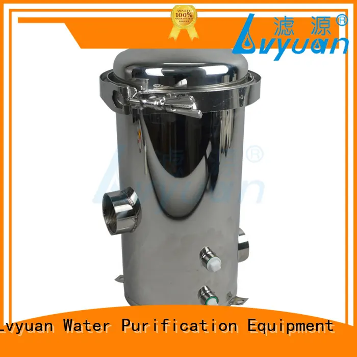 Lvyuan best ss filter housing with core for sea water treatment 1