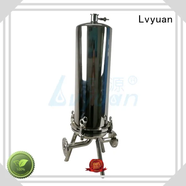 efficient stainless steel filter housing with core for oil fuel 1