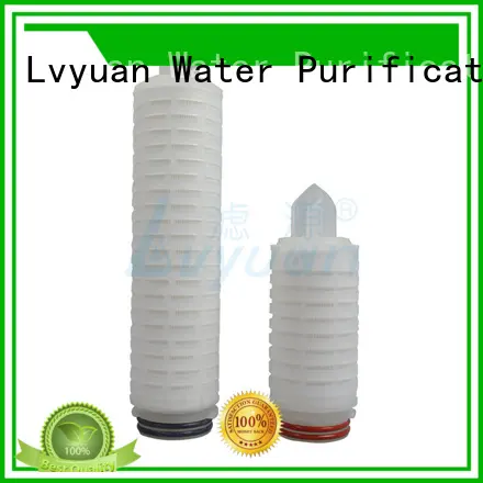 Lvyuan pleated water filter cartridge supplier for sea water desalination1 1