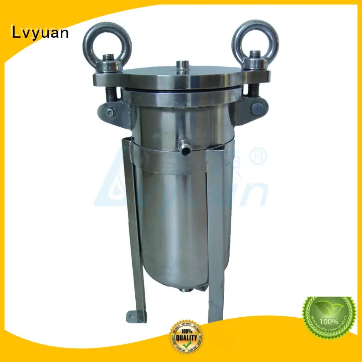 professional stainless steel filter housing manufacturers with fin end cap for sea water desalination 1