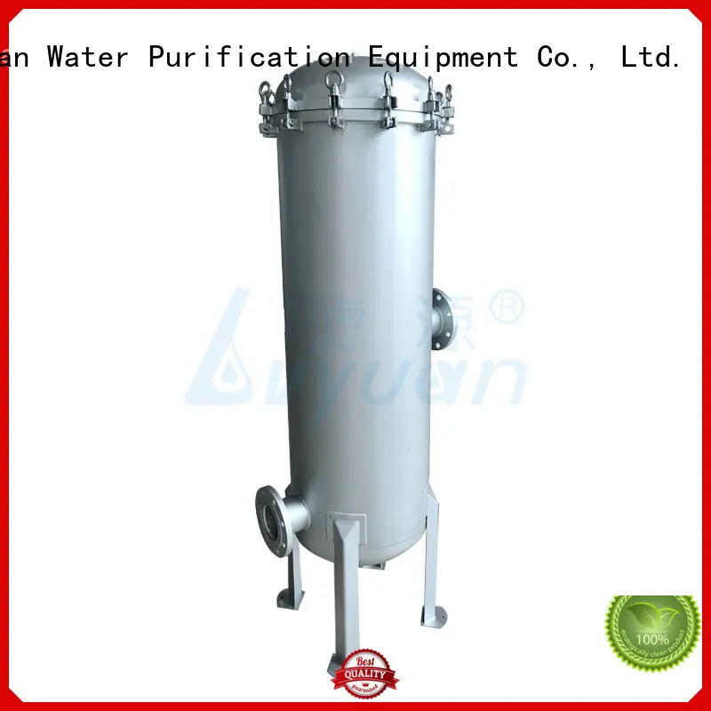 Lvyuan efficient stainless steel cartridge filter housing rod for food and beverage 1