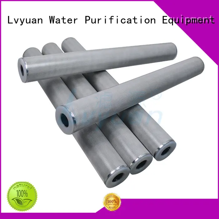 porous sintered filter cartridge manufacturer for sea water desalination 1