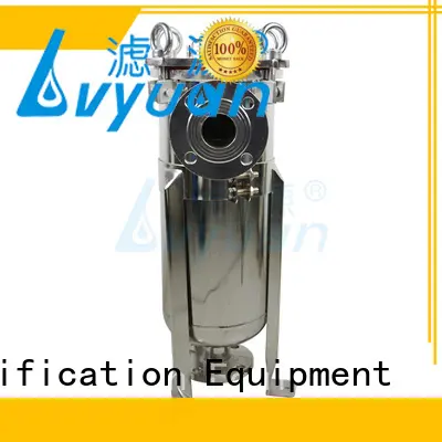 high end stainless water filter housing with fin end cap for oil fuel 1