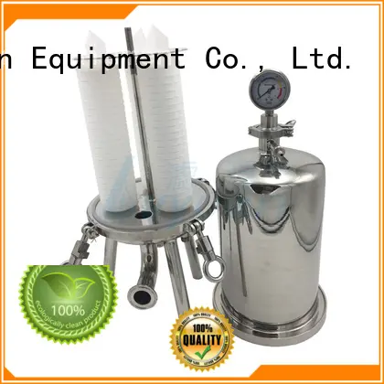 professional stainless water filter housing with fin end cap for sea water desalination 1