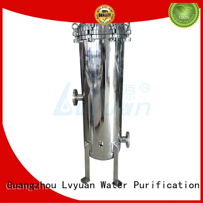 Lvyuan professional stainless steel cartridge filter housing with core for food and beverage 1