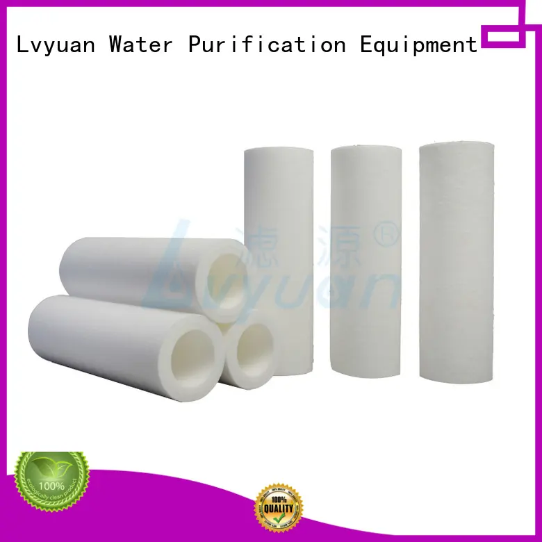 Lvyuan polypropylene pp melt blown filter cartridge manufacturer for industry 1