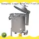 Lvyuan ss bag filter housing with fin end cap for sea water desalination 1