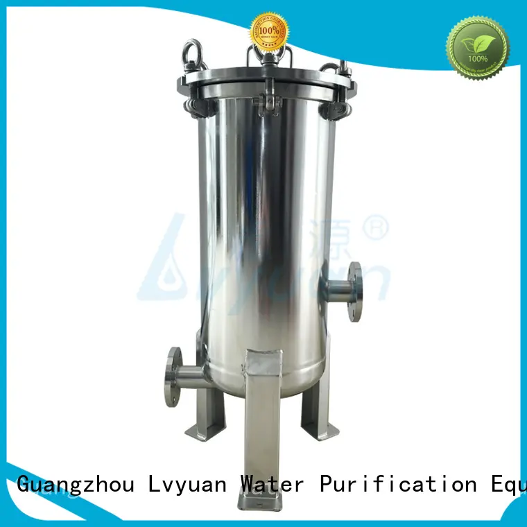 Lvyuan titanium stainless steel cartridge filter housing with core for sea water desalination 1
