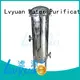 Lvyuan high end ss bag filter housing with fin end cap for oil fuel 1