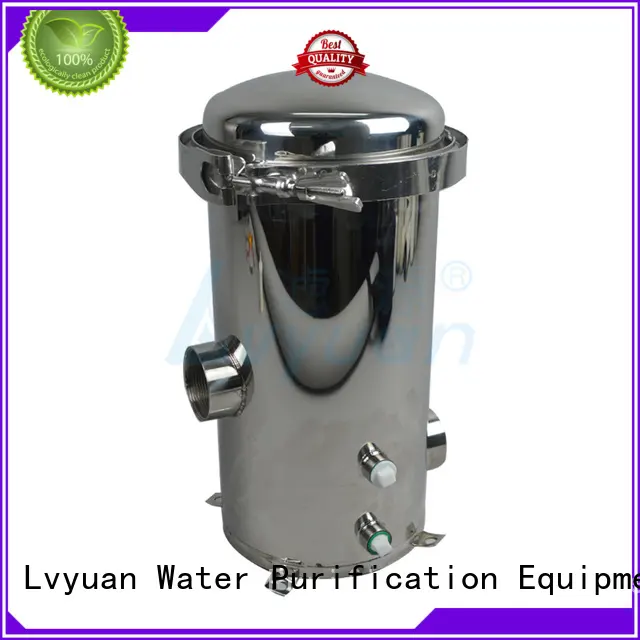 Lvyuan efficient stainless steel filter housing with core for food and beverage 1