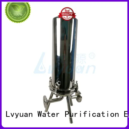 Lvyuan porous ss filter housing manufacturer for sea water treatment 1