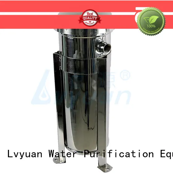 Lvyuan stainless steel bag filter housing housing for industry 1