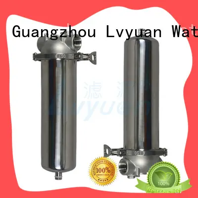 Lvyuan stainless steel filter housing manufacturers with fin end cap for sea water desalination 1