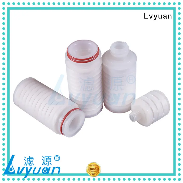 water pleated filter manufacturers replacement for organic solvents 1