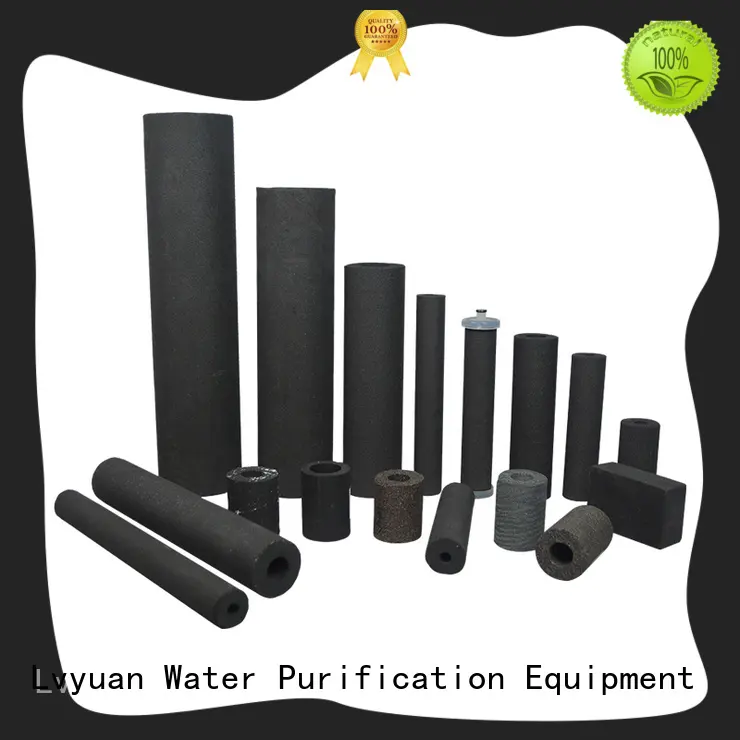 Lvyuan porous sintered plastic filter manufacturer for food and beverage 1