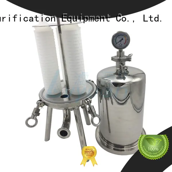 Lvyuan ss cartridge filter housing with fin end cap for oil fuel 1