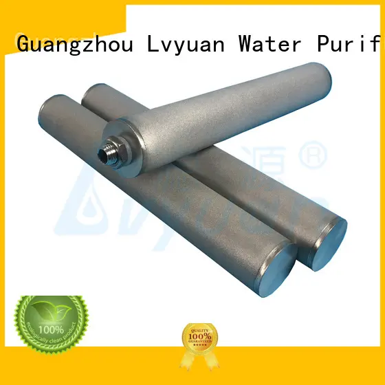 Lvyuan sintered powder ss filter manufacturer for industry 1
