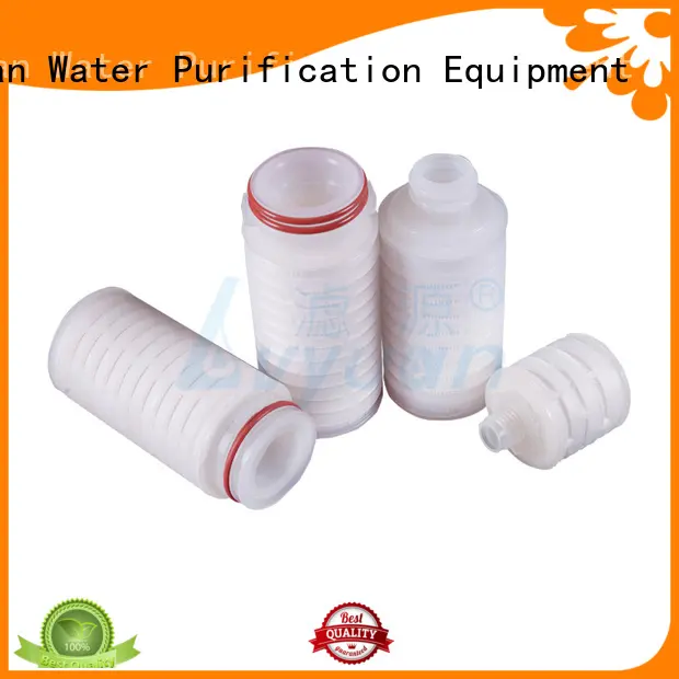 water pleated filter cartridge suppliers with stainless steel for liquids sterile filtration 1