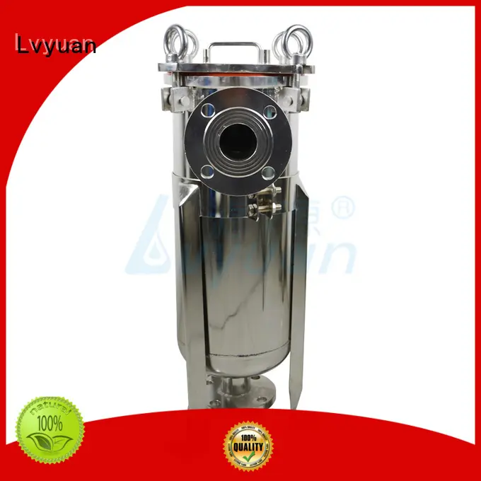 Lvyuan best stainless steel bag filter housing manufacturer for oil fuel 1