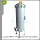 Lvyuan titanium stainless water filter housing with fin end cap for sea water treatment 1