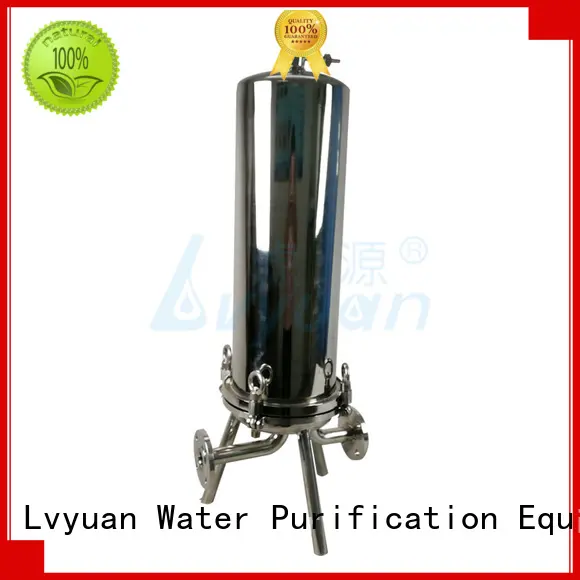Lvyuan titanium stainless water filter housing with core for sea water treatment 1